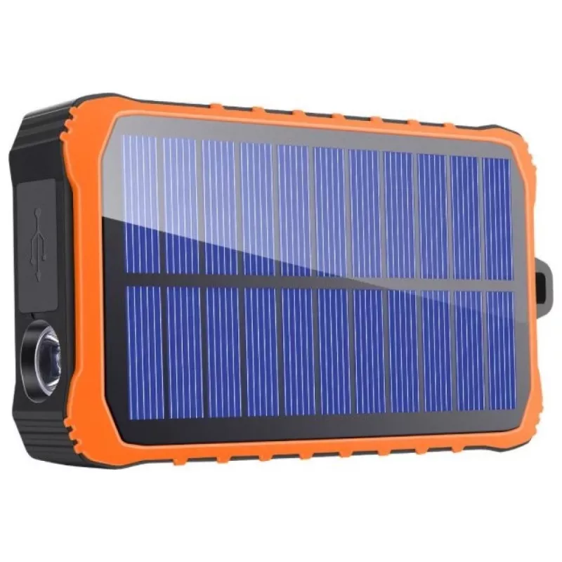 Powerbank Propper Solar 12000mAh grigio