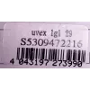 Occhiali protettivi UVEX LGL 29 – modello 53/0/947/2216/UNI, montatura nera