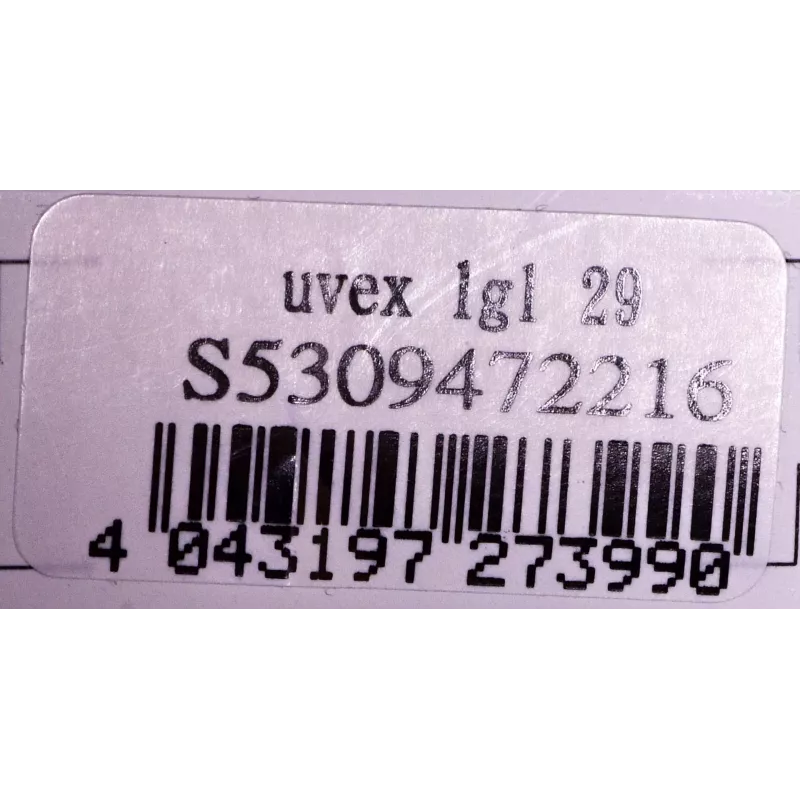 Occhiali protettivi UVEX LGL 29 – modello 53/0/947/2216/UNI, montatura nera