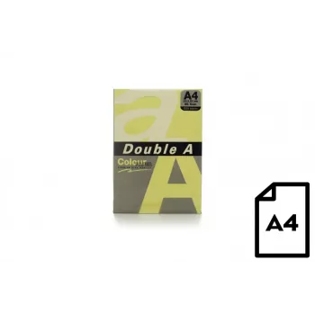 Carta colorata Double A, 80g, A4, 500 fogli, Cheese