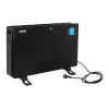 Termoconvettore elettrico NOVEEN CH7100 — 2000 W, 3 livelli di potenza, LCD, timer, telecomando, nero