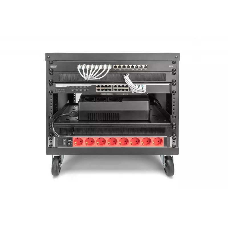 Digitus - Armadio rack di rete - nero, RAL 9005 - 21U - 48,3 cm (19