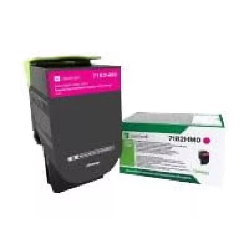 Lexmark 71B2HM0 cartuccia di toner, magenta, 3500 pagine