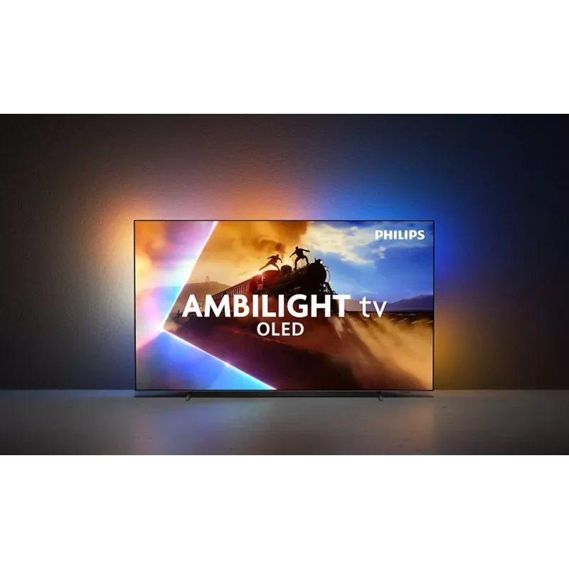 Philips 77OLED770/12 TV 77 pollici (195,6 cm) OLED 4K UHD Ambilight Smart TV, Titan OS, Dolby Vision, HDR10+, 120 Hz, Wi-Fi