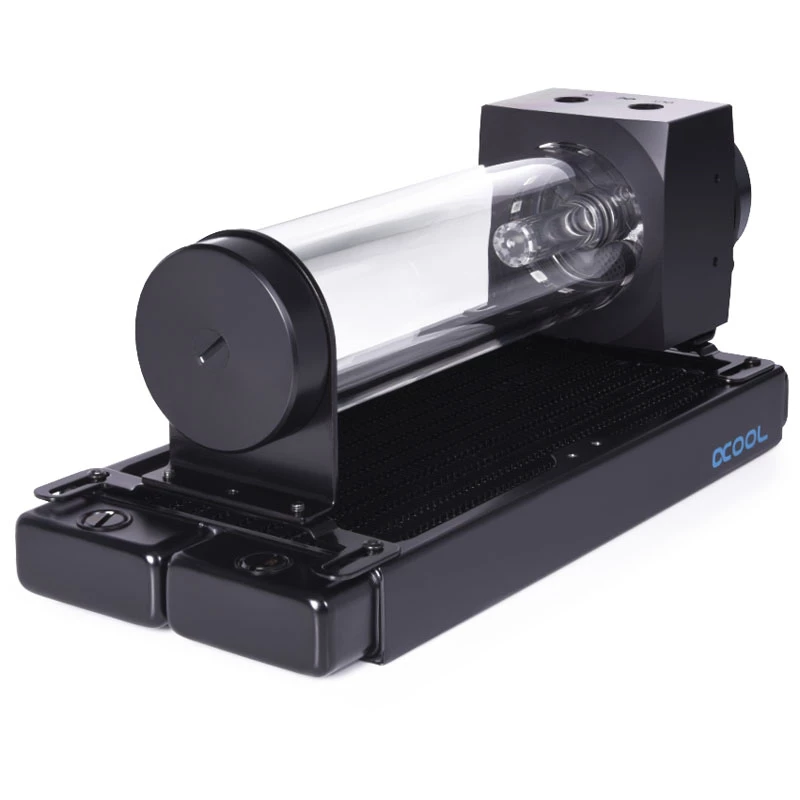 Pompa e serbatoio Alphacool 15381 acrilico alluminio plastica nero trasparente