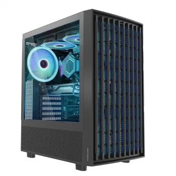 Case per PC MODECOM BREEZE ARGB Flow MIDI USB 3.0 X 2 USB-C