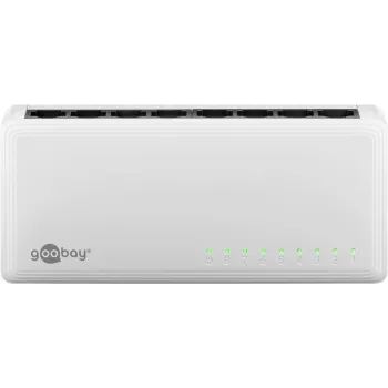 Goobay switch di rete Gigabit Ethernet 8 porte (64564)