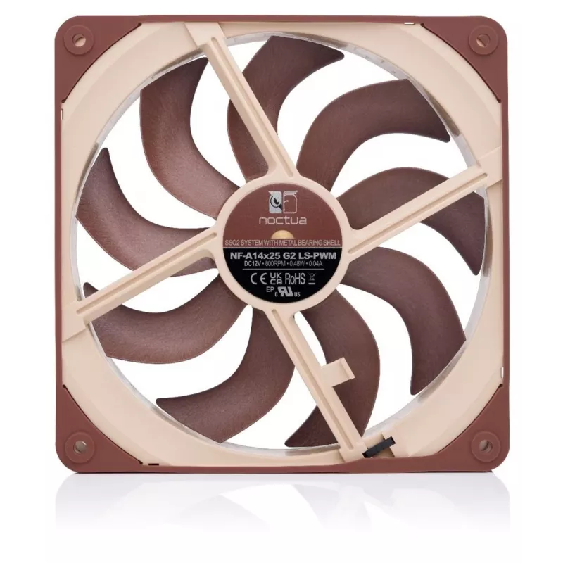Ventola per case Noctua NF-A14X25 G2 LS-PWM 140mm
