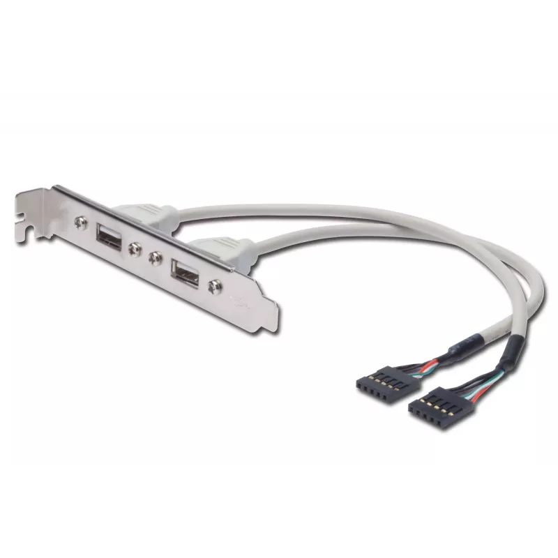 Cavo con staffa USB Digitus AK-300301-002-E
