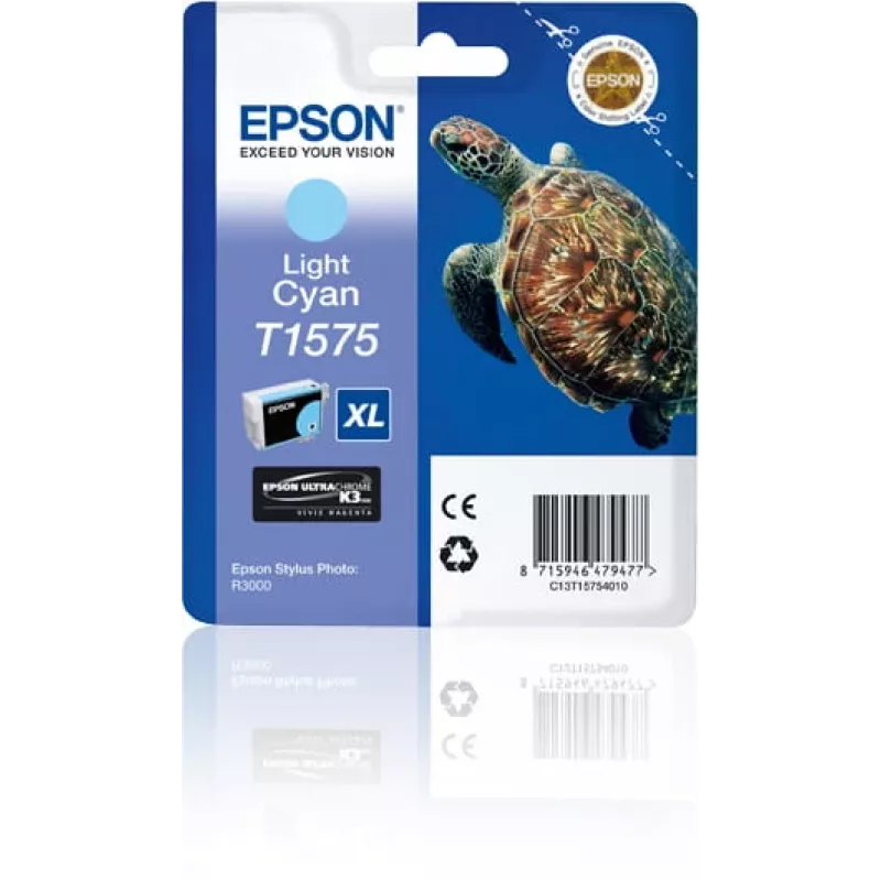 Cartuccia Epson T1575 ciano chiaro
