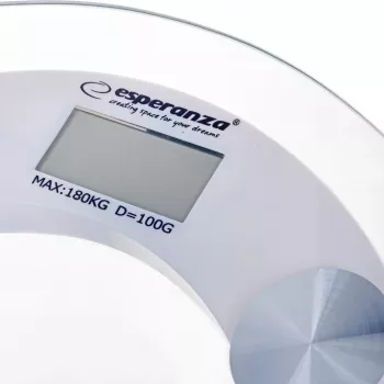 Esperanza EBS008W bilancia pesapersone elettronica rettangolare bianca