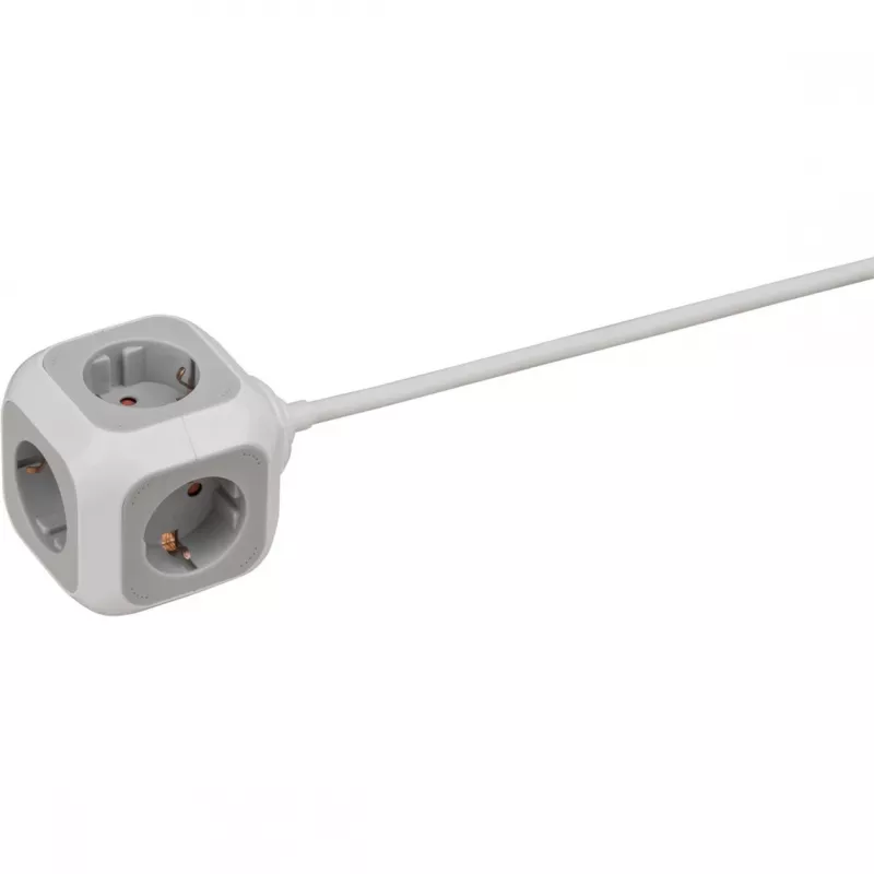 Prolunga elettrica Brennenstuhl 1150090 1,4 m 4 uscite AC per interni bianco (1150090)