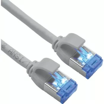 ROLINE cavo patch S/FTP Cat.6A TPE PoE adatto senza nodi grigio 0,5 m