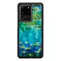 Custodia protettiva iKins per Samsung Galaxy S20 Ultra – design nero ninfee