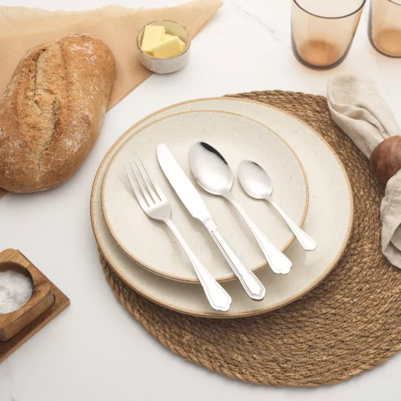 Set posate Salter BW12426EU7 24 pezzi in acciaio inox, lavabile in lavastoviglie