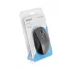 Mouse ottico wireless A4Tech FM12S nero — 1200 dpi, ricevitore RF nano, 3 tasti, batteria AA