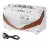 Camry altoparlante con radio | CR 1902 W | 5 W | Bluetooth | Bianco | Connessione wireless