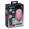 Mouse da gaming wireless DEFENDER P ANDORA PINK interfaccia