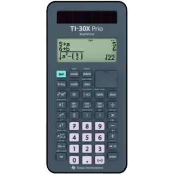 Calcolatrice scientifica Texas Instruments TI-30 X Prio MathPrint solare/batteria