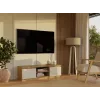 MALWA 120 mobile TV, rovere artisan/cashmere