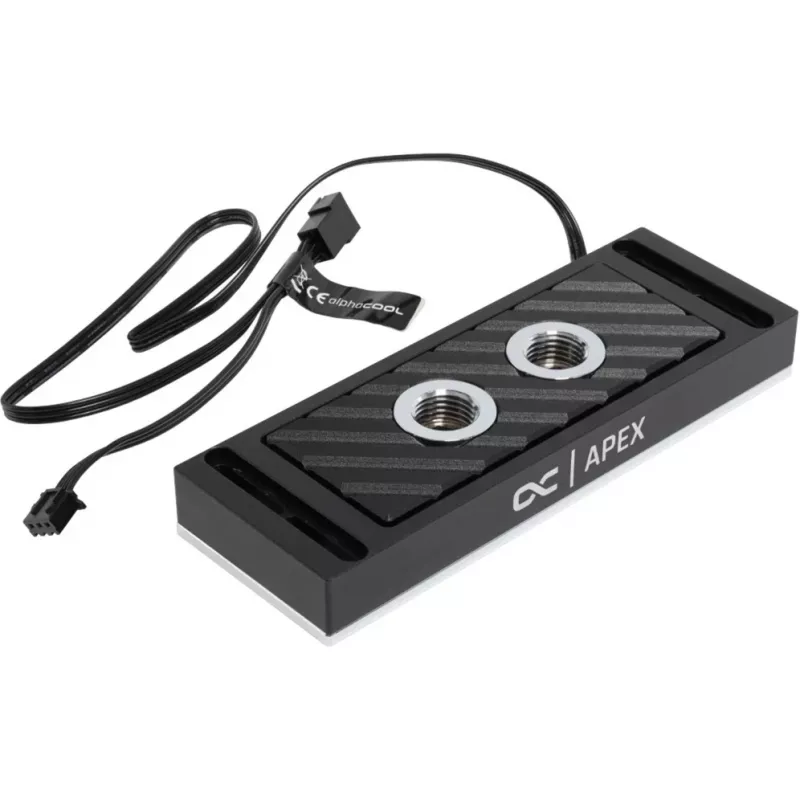 Alphacool 14000 Apex RAM X4 raffreddatore ad acqua per RAM, RGB indirizzabile, nero