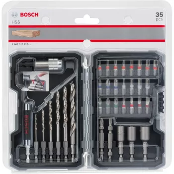 Set di punte per cacciavite Bosch 2 607 017 327 35 pezzi