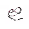 Fischietto da sopravvivenza GUARD YC-010-BL alluminio, nero, lunghezza 45 mm, diametro 8 mm