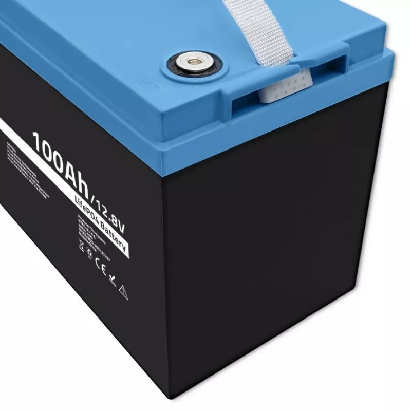 Batteria Qoltec 53705 litio ferro fosfato 100 Ah 12,8 V