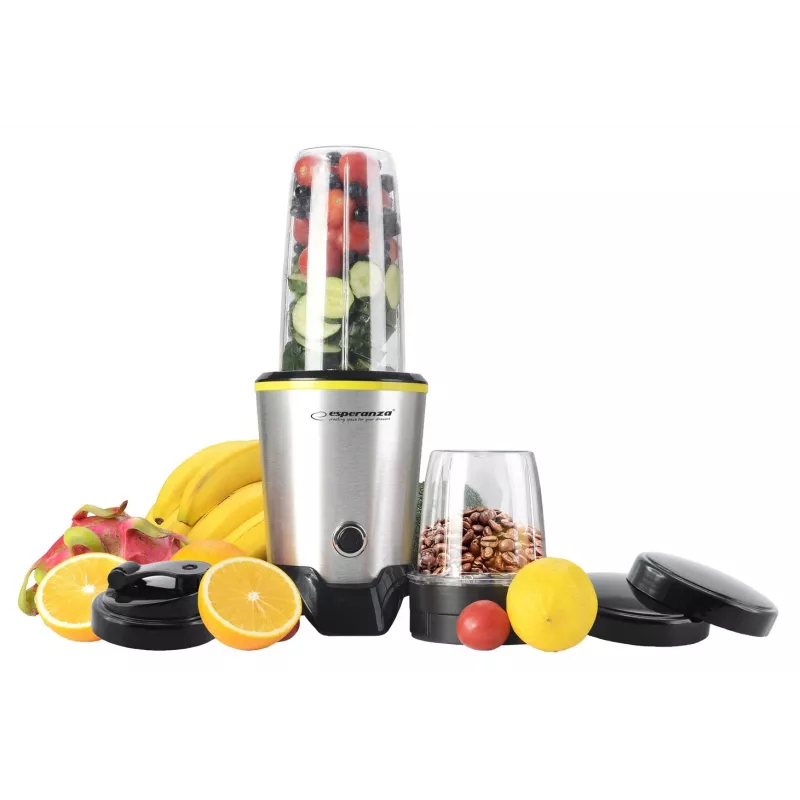 Esperanza EKM028 frullatore mixer da tavolo 1000 W nero, acciaio inox