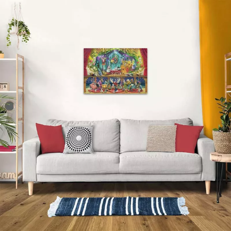 Puzzle - Biancaneve e i sette nani (1000 pezzi)