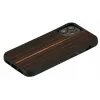 Custodia protettiva Man and Wood per iPhone 12 mini – ebano nero