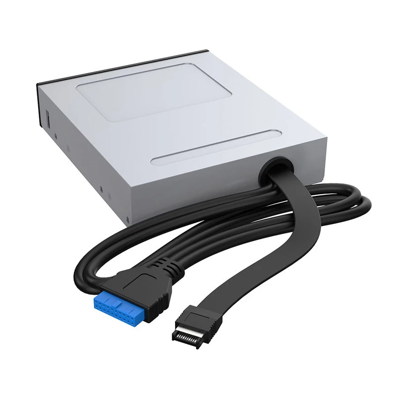 Pannello Akasa USB 20Gbps Type-C con due porte Type-A da 5Gbps