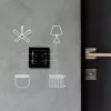 Light Switch Shelly Switch 4 plastica nero