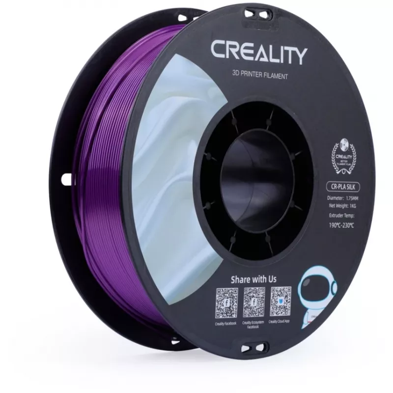 Materiale per stampa 3D Creality 3D 3301120005 lilla seta 1 kg