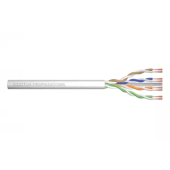 Cavo di rete Digitus CAT 6A U/UTP patch a coppie intrecciate sciolto 100 m grigio
