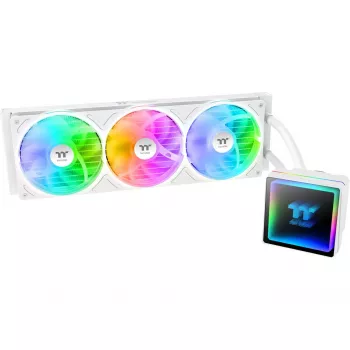 Dissipatore a liquido per CPU All-in-One THERMALTAKE TH360 V3 ARGB Sync Snow Edition (3x120mm, ARGB, AIO)