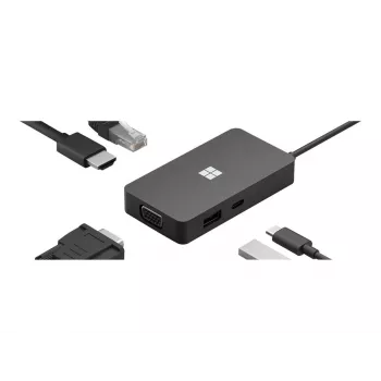 Dock per laptop Microsoft 1E4-00002 nero