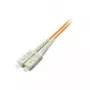 Cavo patch in fibra ottica Intellinet, OM1, SC/SC, 1m, arancione, duplex, multimodale, 62,5/125 µm, LSZH, fibra, garanzia a vita
