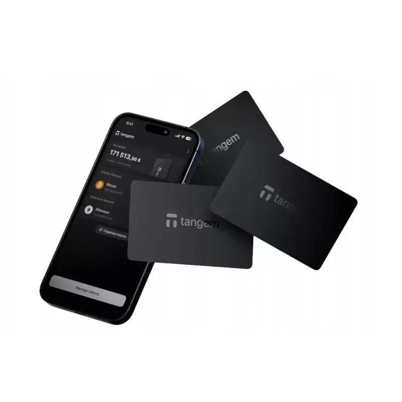 Tangem Wallet portafoglio per criptovalute - 2 carte
