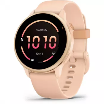 Garmin vívoactive 6 3,05 cm (1,2) AMOLED 42 mm digitale 390 x 390 pixel touchscreen rosa Wi-Fi GPS (satellitare)