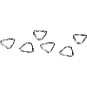Anelli a scatto per cinghia fotocamera Hama 00027902 — triangolari 12 mm, set da 6