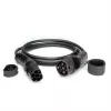 cavo di ricarica per veicoli elettrici ROLINE Type 2 su Type 2, 5 m, 11 kW, 16 A, 480 V, nero