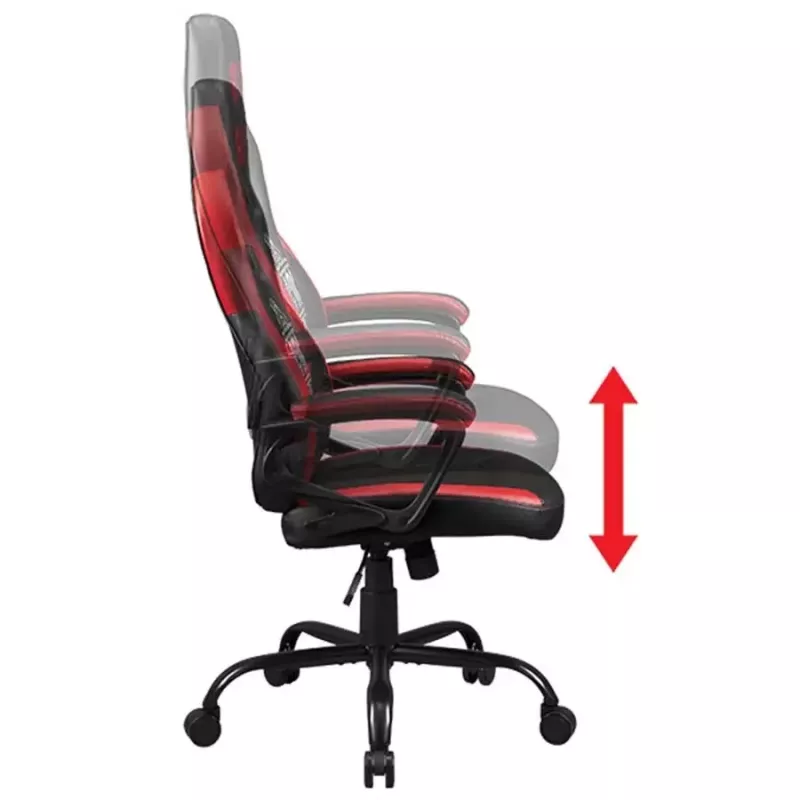Sedia da gaming universale Subsonic SA5642-A1 seduta imbottita nero rosso bianco