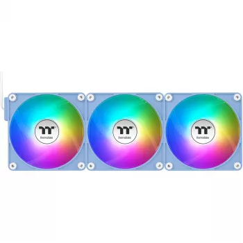 Ventola per case Thermaltake CT140 EX ARGB 140mm confezione da 3 - Hydrangea blu