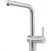 Rubinetto Atlas Neo bocca orientabile laterale HP versione acciaio inox