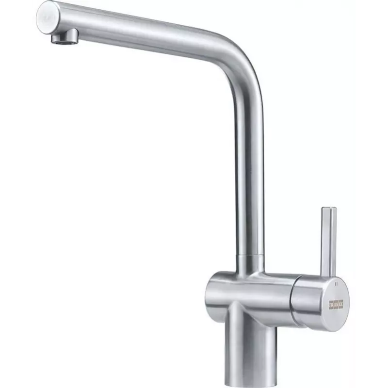 Rubinetto Atlas Neo bocca orientabile laterale HP versione acciaio inox