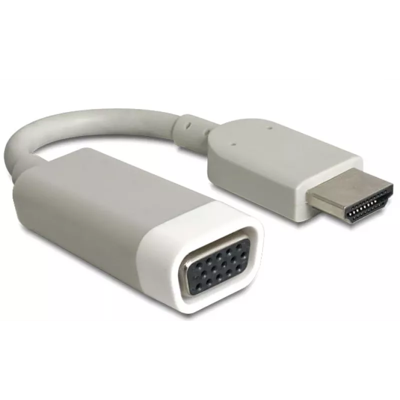 Adattatore per cavo video DeLOCK 65469 VGA D-Sub su HDMI tipo A bianco