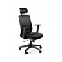 Sedia da ufficio ergonomica ESTA nero