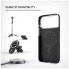 Custodia protettiva FIXED per Apple iPhone 17 Pro Max — fibre aramidiche, nero