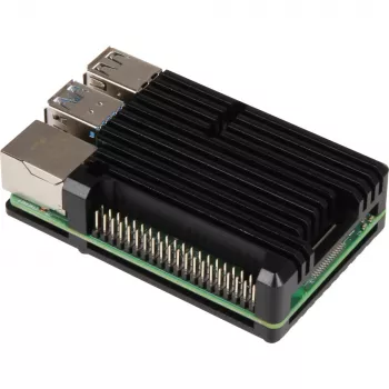 Raspberry Pi RB-ALUCASEP4+07 nero